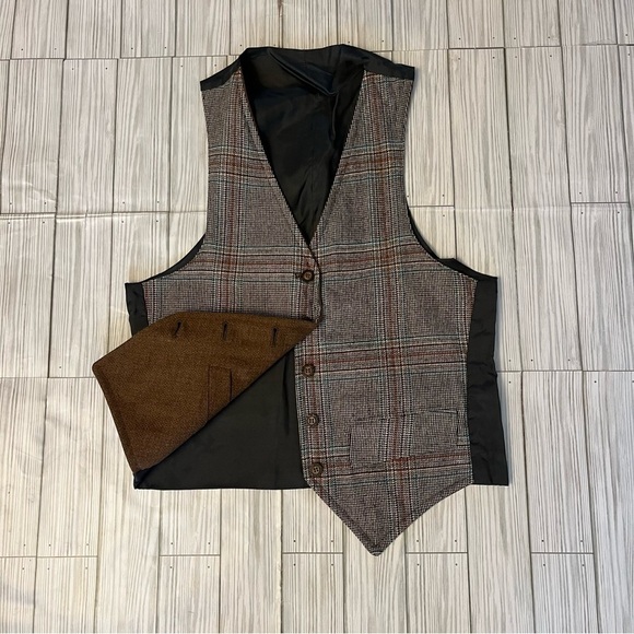 Reversible Wool Vest - Picture 1 of 7